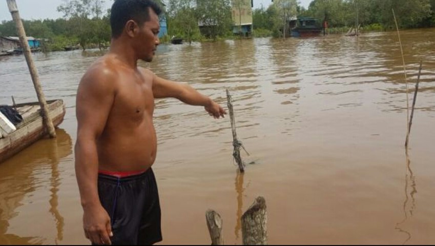 45 Menit Tenggelam, Pemuda di Inhil Ini Tewas Saat Merawai