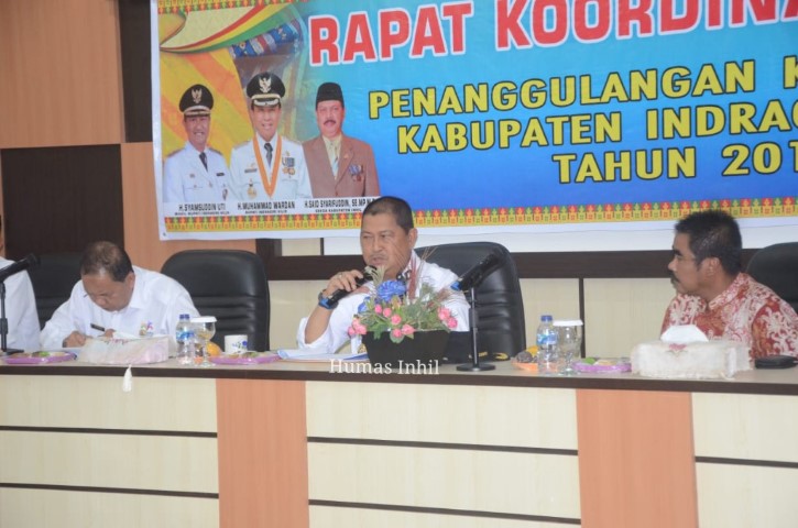Wakil Bupati H.Syamsuddin Uti Pimpin Rakoor Penanggulangan Kemiskinan