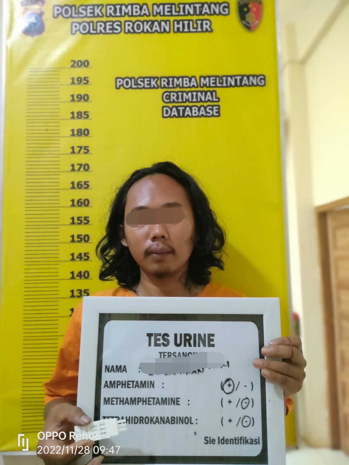 Polsek Rimba Melintang Ringkus di Duga Pelaku Penyalahguna Narkotika