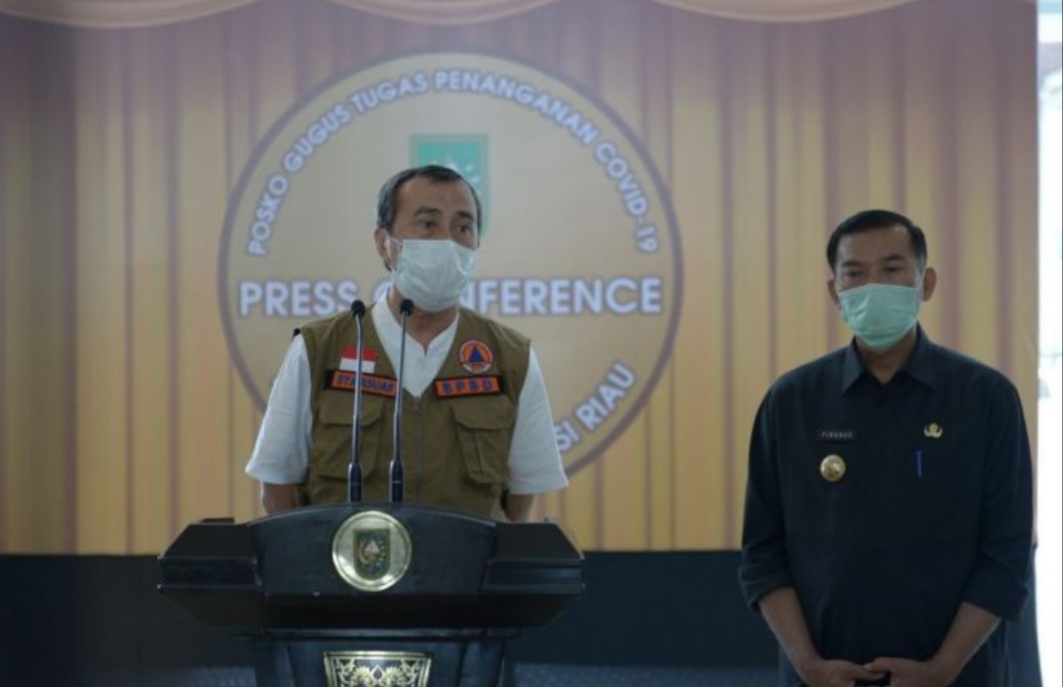 Gubri Ajukan PSBB ke Kemenkes untuk Diberlakukan di Seluruh Riau
