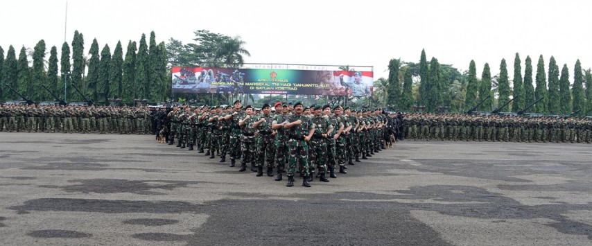 Panglima TNI : Prajurit Kostrad Salah Satu Ujung Tombak Keutuhan NKRI