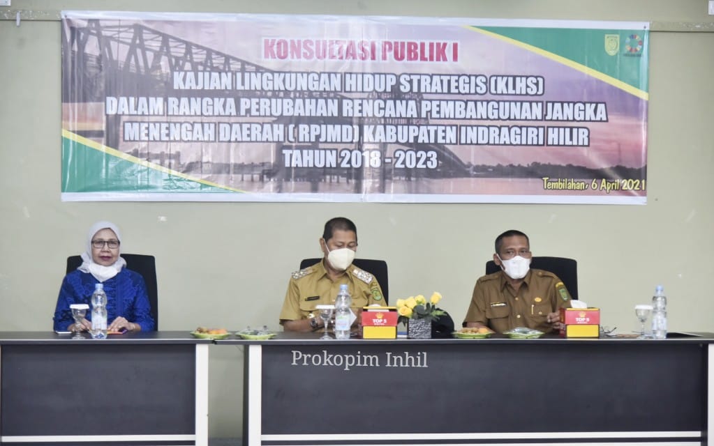 Pemkab Inhil Gelar KLHS Rangka Perubahan RPJMD 2018-2023