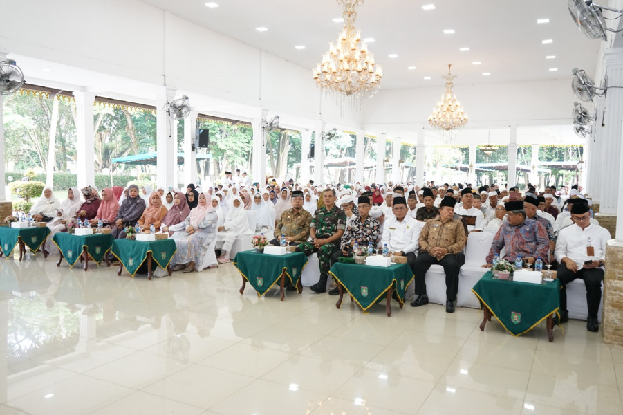 Sekretaris Daerah Kabupaten Asahan Buka Manasik Haji