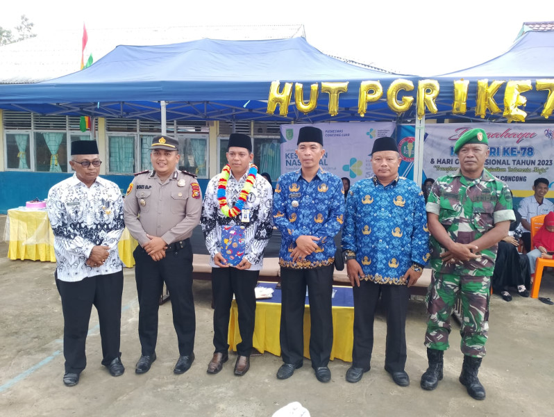 Dalam Perayaan HUT Korpri, HUT PGRI dan HUT Kesehatan, Danramil 04/Kuindra Berharap Berikan Pelayanan Kepada Masyarakat