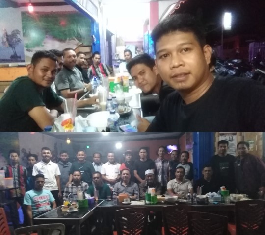 Nikmati Waktu Luang, Sekda Inhil Duduk Santai dan Ngopi Bareng dengan Para Pemuda 