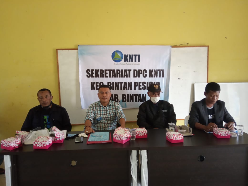 KNTI Bintan Serahkan SK Penggurus KNTI DPC Binsir