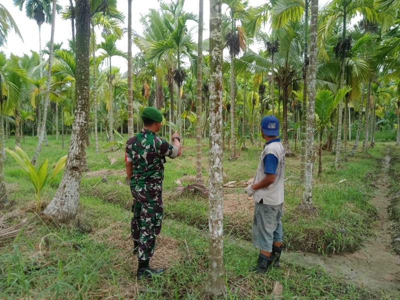 Babinsa Koramil 07/Reteh: Patroli Tapal Batas Sangat Penting