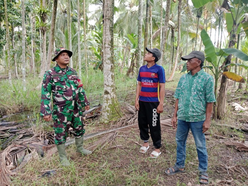 Serka Ferry M Barus Babinsa Koramil 07/Reteh: Kami Ingin Masyarakat Aman dan Nyaman