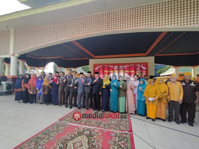 Pemkab Inhil Taja Apel Upacara Hari Pahlawan di Gajah Mada
