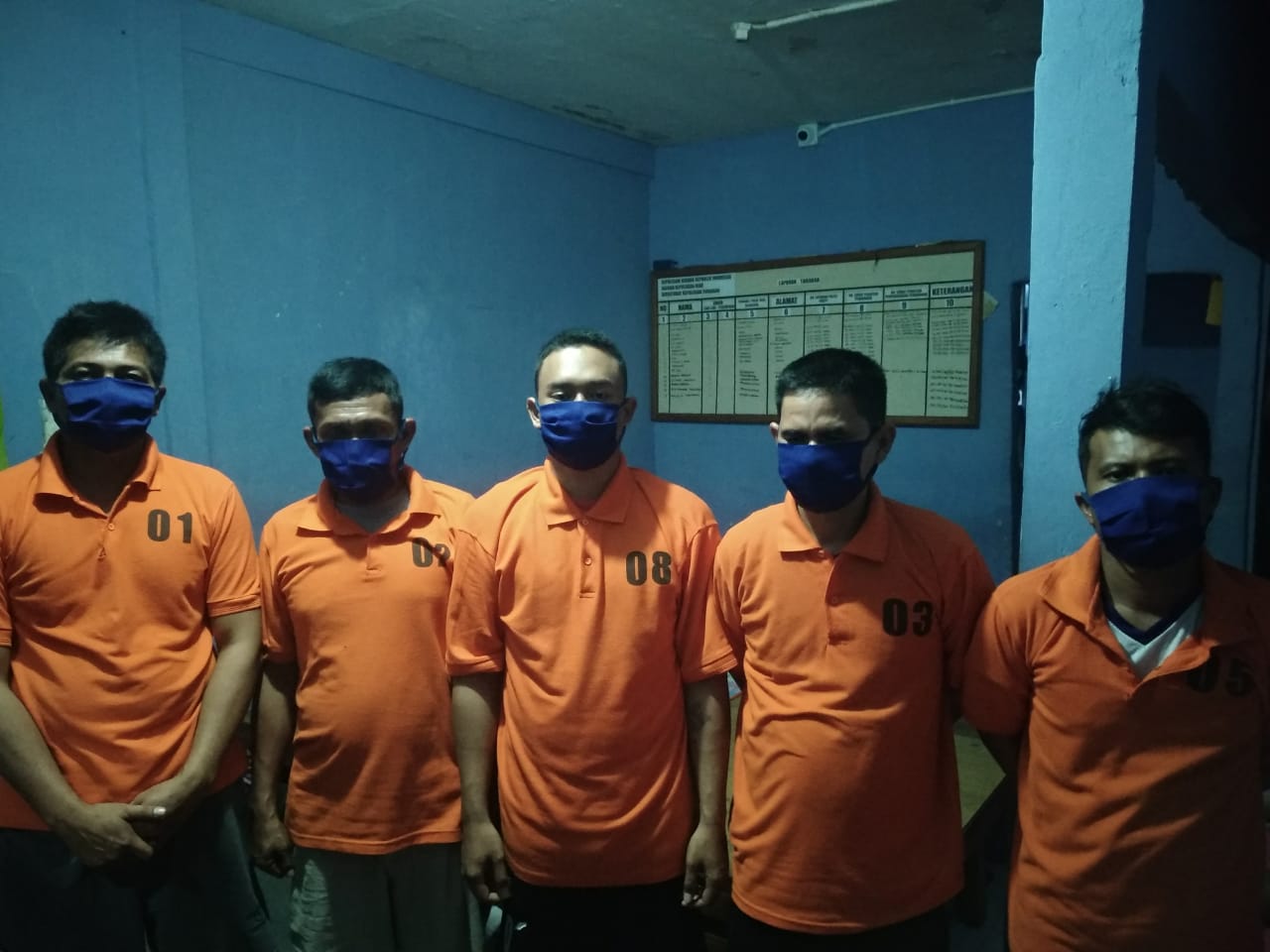 Curi Kabel di Kapal Mas Mulya, 5 Pria di Batam Ditangkap Polairud Polda Kepri