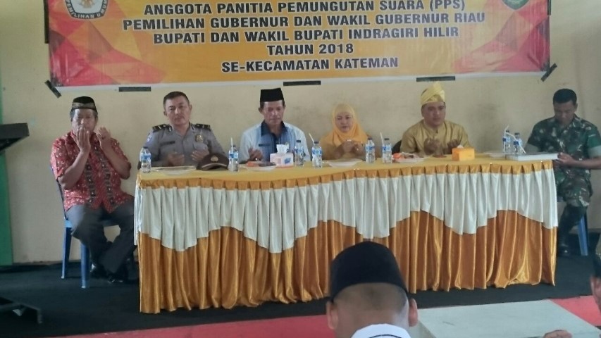 KPU Inhil Rampungkan Pembentukan PPK dan PPS 