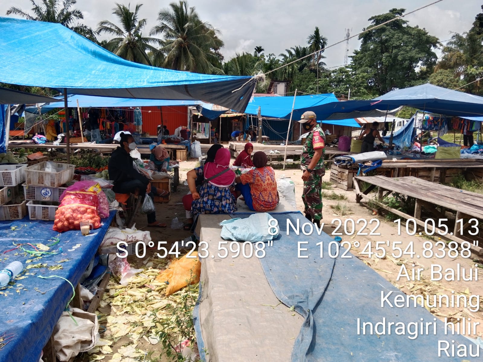 Serda Ramadhan Tegakkan Prokes Di Wilayah Binaan