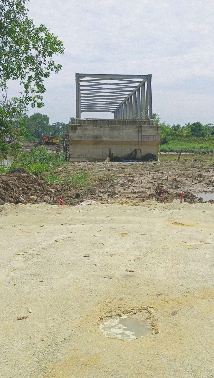 Ternyata, Ada Andil Dani M Nursalam Untuk Pembangunan Jembatan Sungai Piring