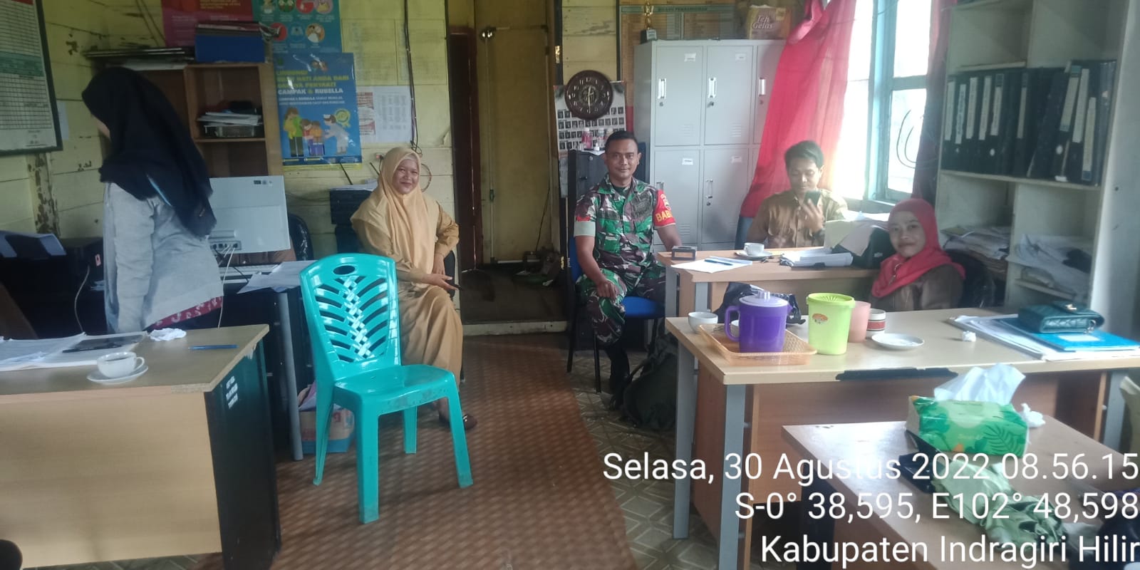 Koptu Setiawan H Tetap Lakukan Komsos Di Wilayah Binaan