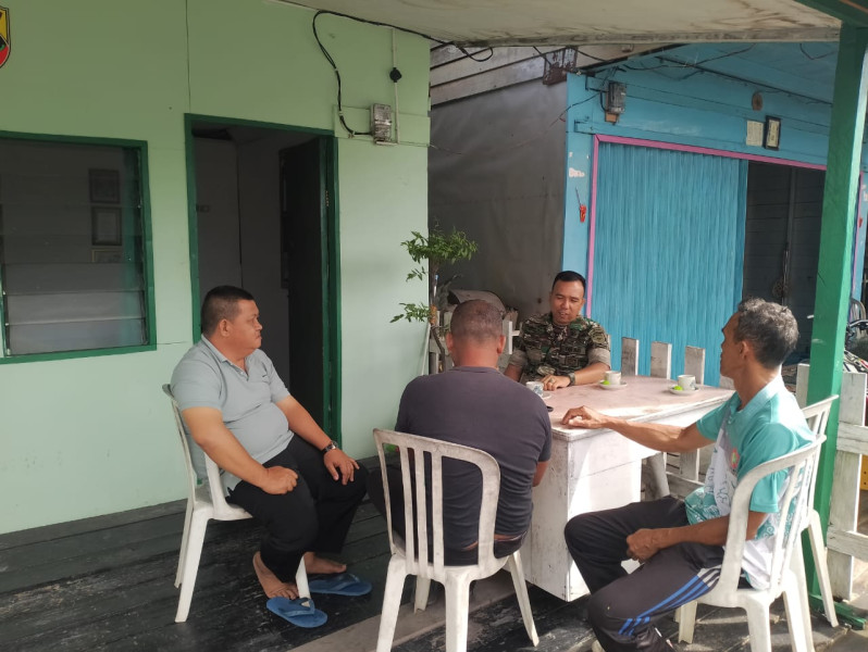 Masuki Musim Penghujan, Babinsa Pos Ramil Concong Ajak Masyarakat Untuk Jaga Kesehatan Agar Terhindar dari Wabah Penyakit