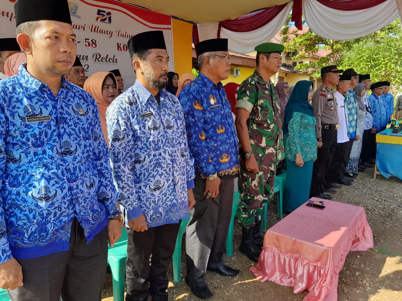 Dalam Rangka HUT PGRI, HKN, dan KOPRI, Danramil 07/Reteh Mengikuti Kegiatan