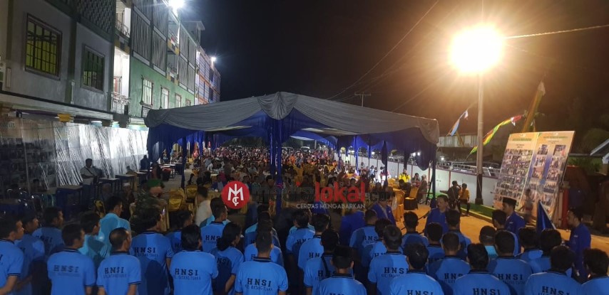 Dihadiri Ratusan Masyarakat, Said Syarifuddin Resmi Lantik HNSI Batang Tuaka
