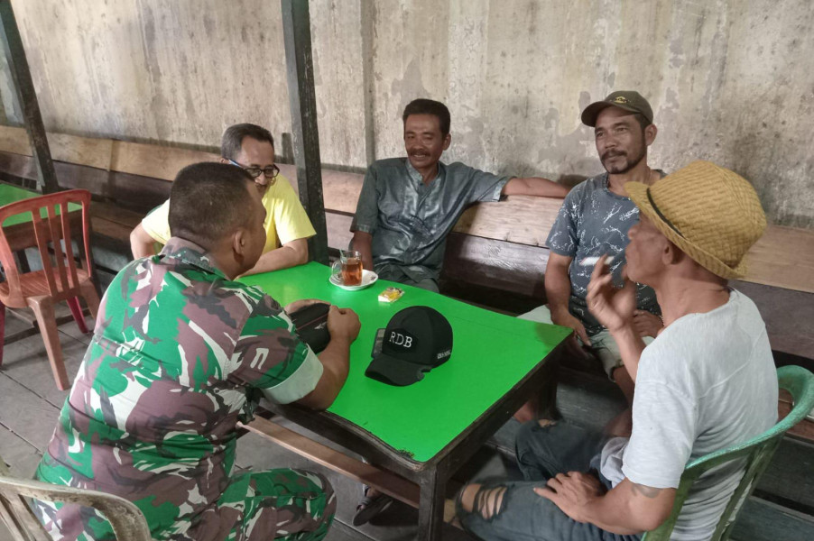 Babinsa Serka Ferry Barus Terus Jalin Kedekatan dan Kerjasama Yang Baik Bersama Masyarakat