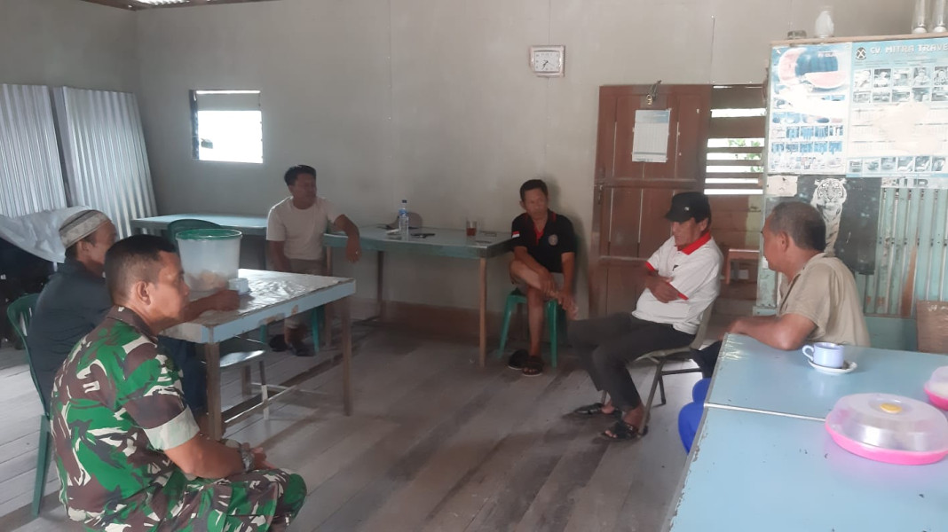 Sinergitas Koramil 07/Reteh Serda Ramli Terus Dilaksanakan Guna Terciptanya Hubungan yang Harmonis