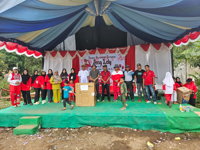 Jalin Sinergitas, Babinsa Koramil 03/Tpl Ikuti Senam Sehat Bersama Dengan Masyarakat