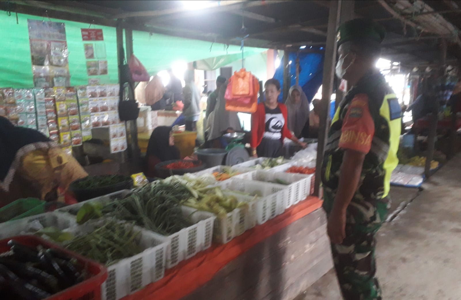 Himbauan Kepada Masyarakat Binaan Oleh Anggota Koramil 04/Kuindra