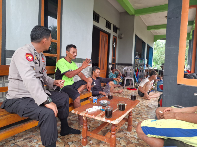 Polsek Pelangiran Sematkan Kesadaran Hukum di Masyarakat