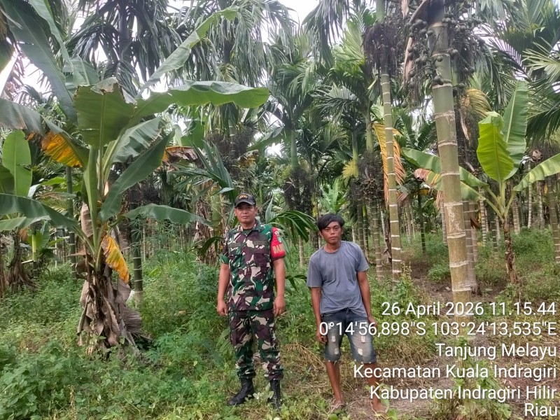 Langit Tanjung Melayu Tetap Biru: Patroli Tapal Batas Serda Ali B. Harahap Pastikan Inhil Bebas Asap