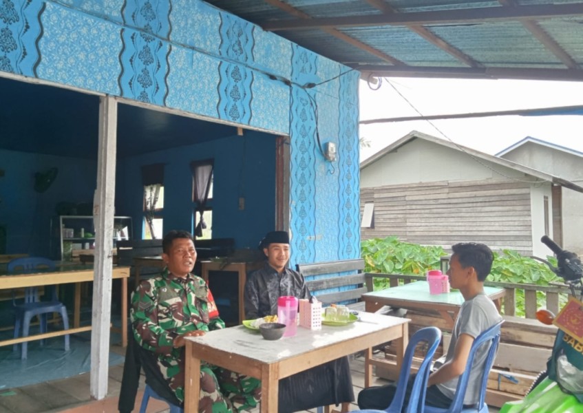 Sentuhan Humanis Babinsa, Sertu Wisnu Gencarkan Komunikasi Produktif di Tempuling