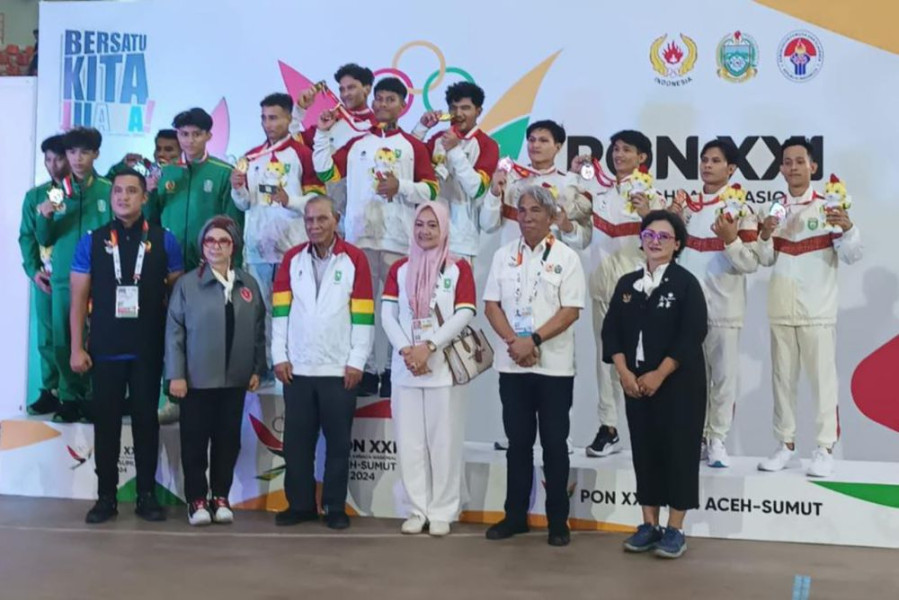 Cabor Senam Sumbang Emas Perdana Bagi Kontingen Riau pada PON XXI Aceh-Sumut
