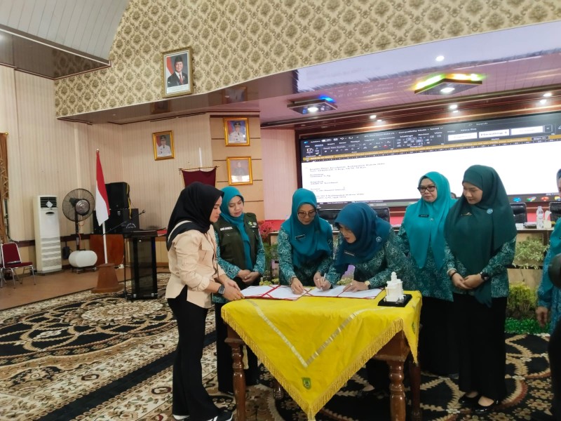 TP PKK Rohil Dorong Pencapaian Cakupan Imunisasi Bagi Anak-Anak, Pastikan Kesehatan Generasi Muda