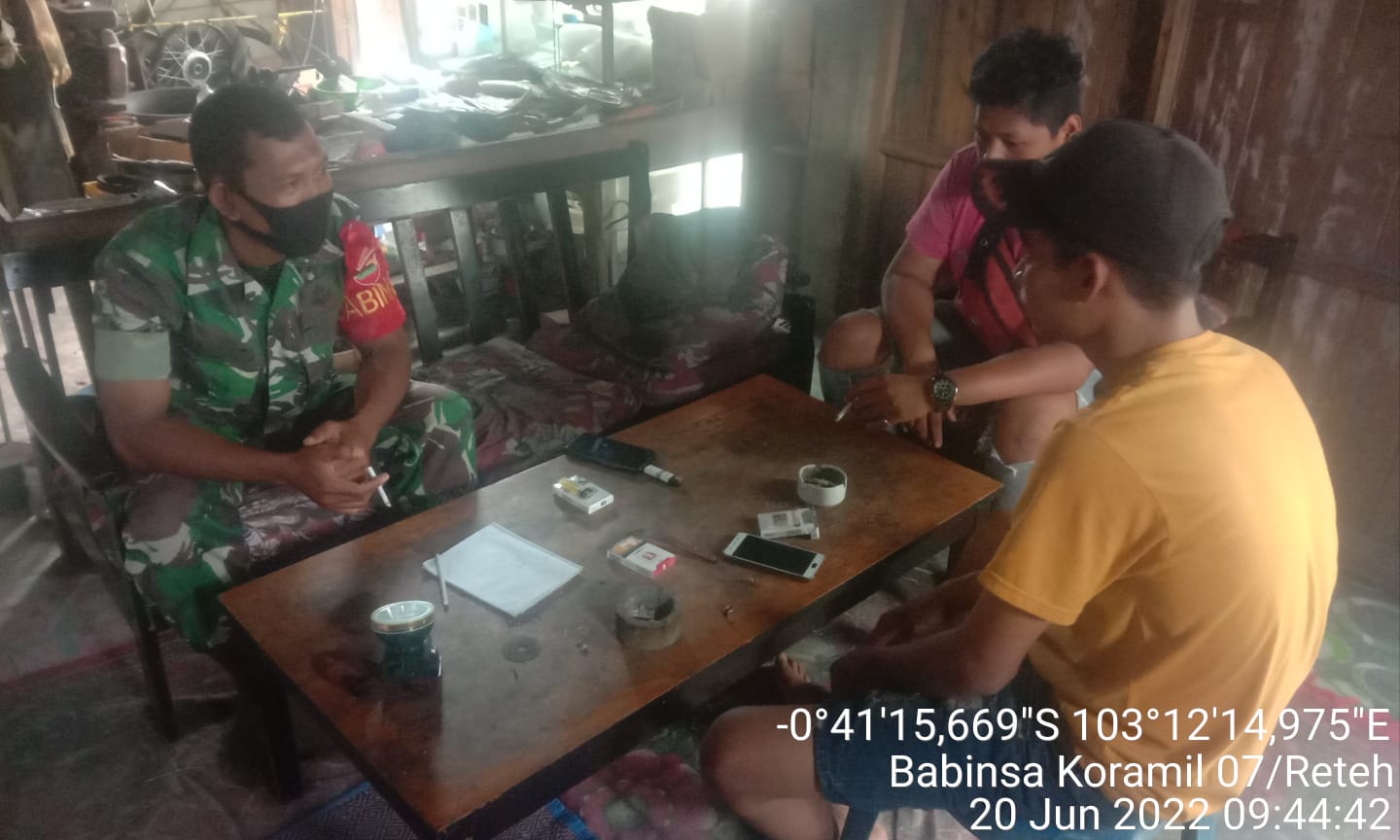 Bangun Terus Kemitraan Bersama Komponen Masyarakat Melalui Komsos Oleh Sertu Yadi Yanto