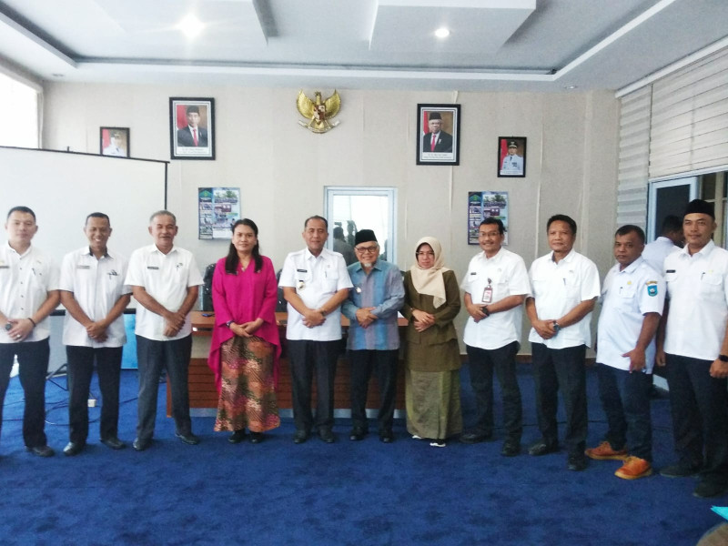 Wakil Bupati Inhu Terima Kunker Wakil Walikota Sawahlunto, Ini Tujuannya