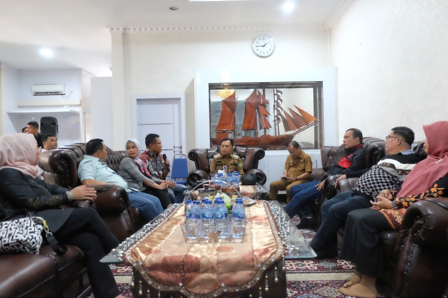 Terima Kunker Komisi V DPRD Riau, Asmar : Bantu Sampaikan Aspirasi Kami