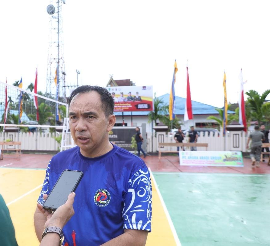 DPRD Inhil Menyambut Baik Pelaksanaan Turnament Bola Voly Kapolres Cup 2022