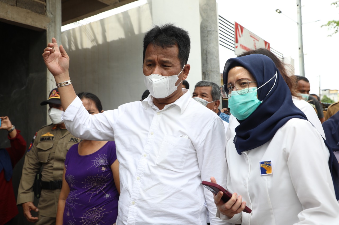 Kepala BP Batam Muhammad Rudi Tinjau Kembali Lokasi Banjir Batuaji