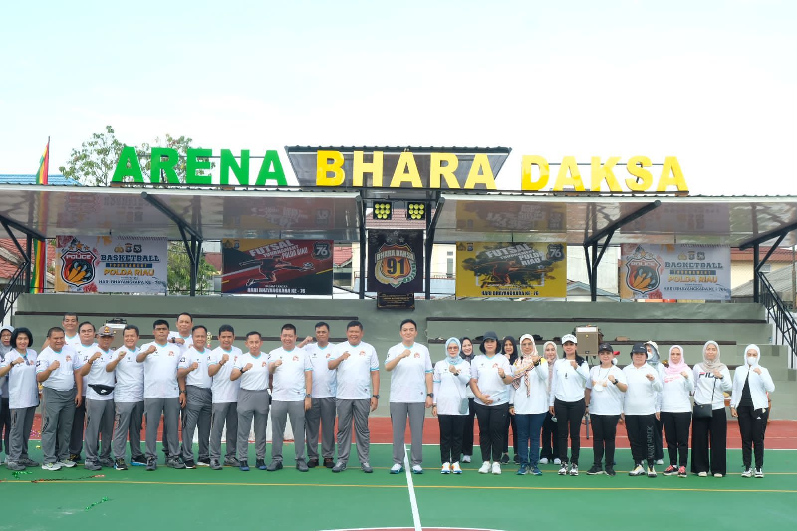 Irjen Moh Iqbal Resmikan Revitalisasi ‘Arena Bhara Daksa’ Polda Riau, Wakaf dan Hibah Keluarga Mantan Kapolda