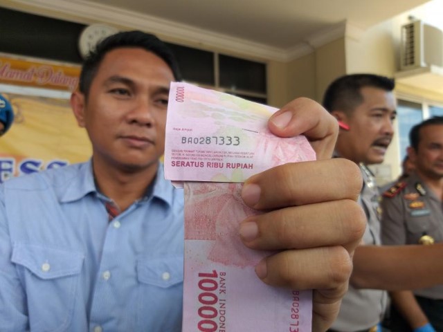 Waspada, 8 Juta Uang Palsu Beredar di Dumai Riau
