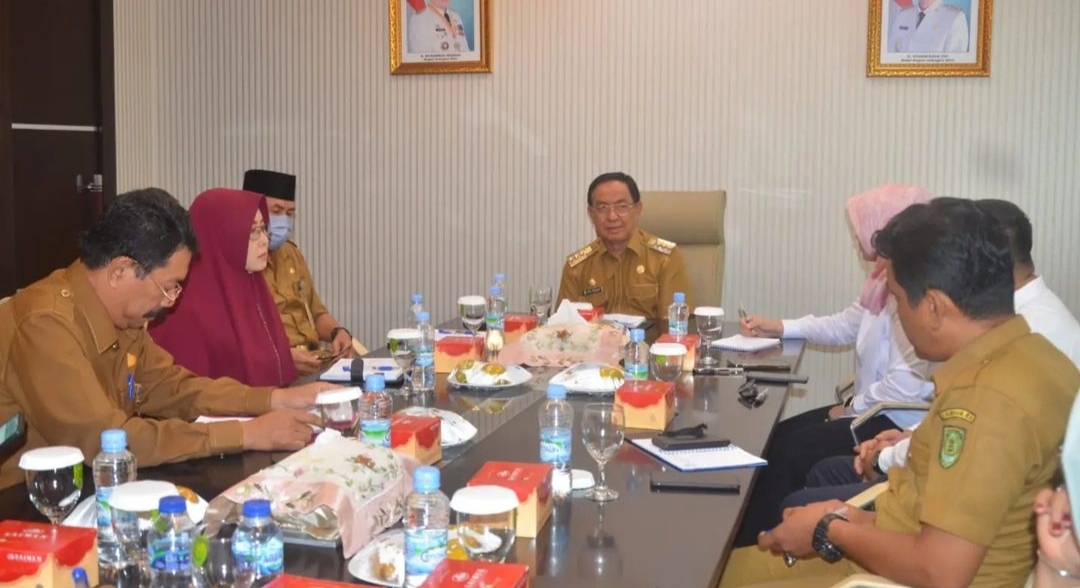 Audiensi Bupati Inhil dengan Kemendikbud Ristek RI 