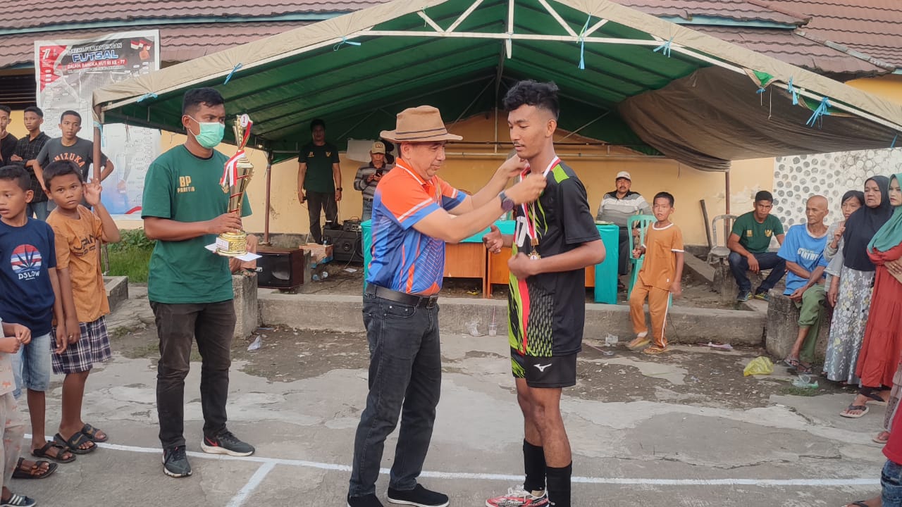 Ferryandi Secara Resmi Tutup Turnamen Futsal Pemuda GAS CUP 