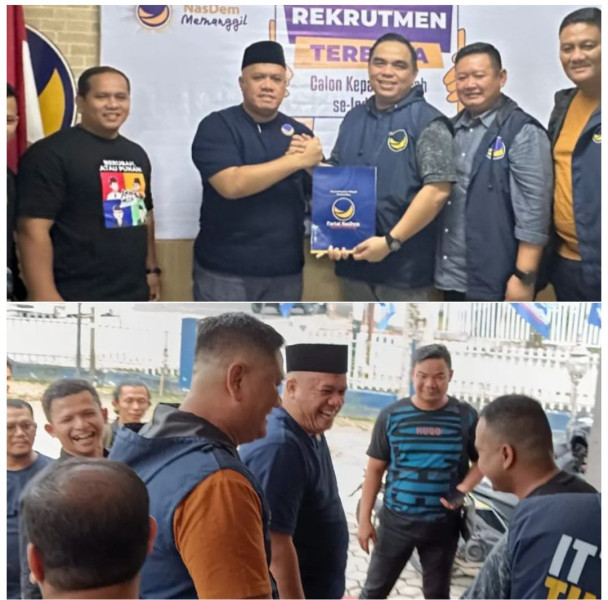 Tokoh Masyarakat Riau, Yopi Arianto Daftar ke Nasdem Sebagai Bacalon Gubernur