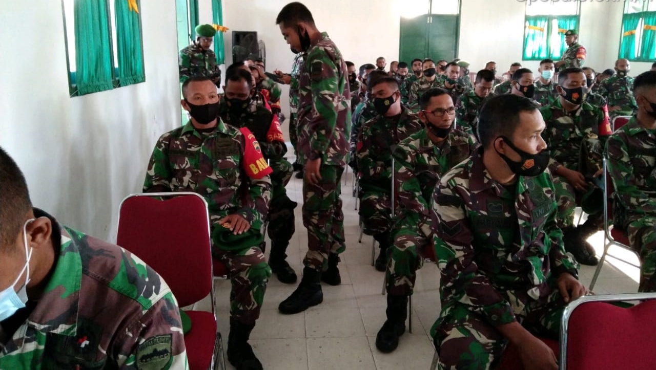 Babinsa Koramil 12/Batang Tuaka Ikuti Bintal dari Kodam I/Bukit Barisan