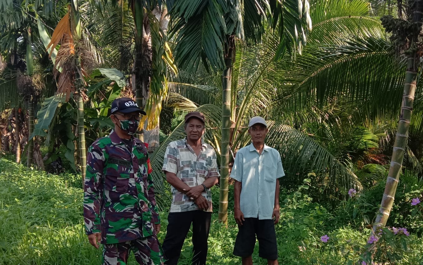 Dalam Mencegah Karhutla, Babinsa Koramil 04/Kuindra Lakukan Patroli dan Sosialisasi