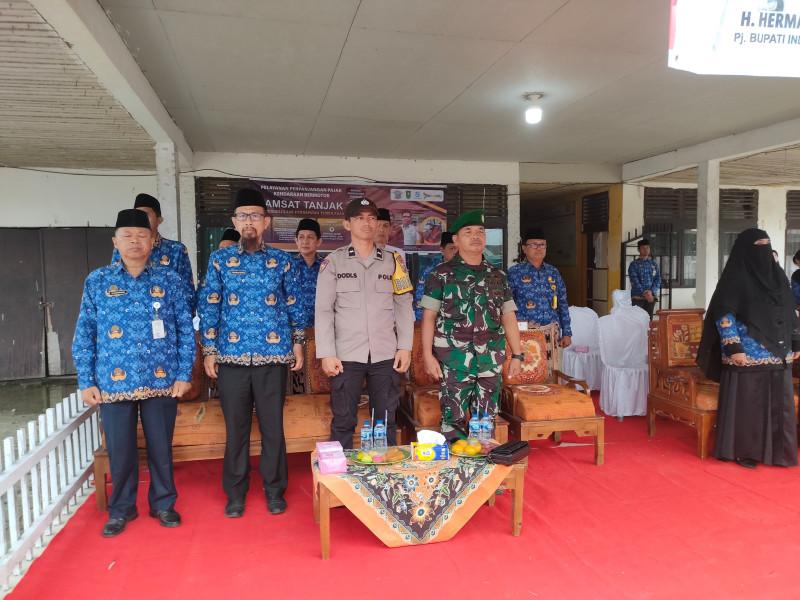 Anggota Koramil 03/Tpl Hadiri Upacara Bendera Peringatan Harkitnas Ke-116 Tahun 2024