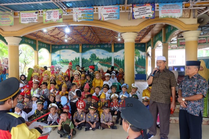Wabup Inhil Sambut Hari Kartini di TK Al-Husniyah Islamic Scholl