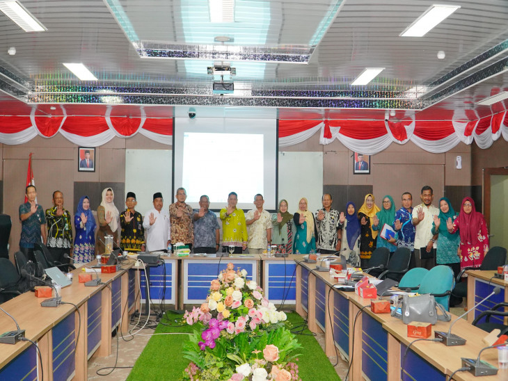 Bahas Gebyar Audit Stunting 2024, Pj Bupati Kampar Pimpin Rakor