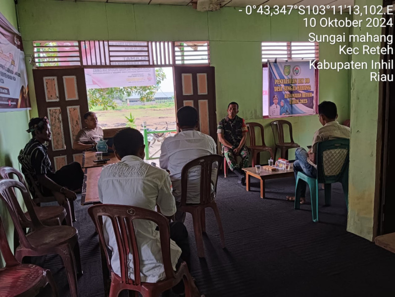 Babinsa Serda M. Tahir Ciptakan Pemilu Damai 2024