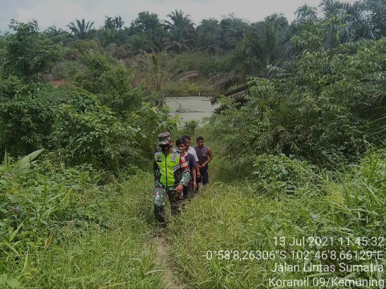 Serda Ramadhan Rutin Lakukan Patroli Karhutla Bersama Masyarakat