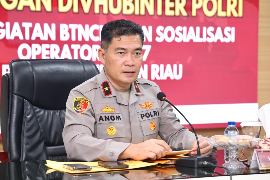 Polda Kepri Terima Kunjungan Kehormatan/Courtesy Call Divhubinter Polri