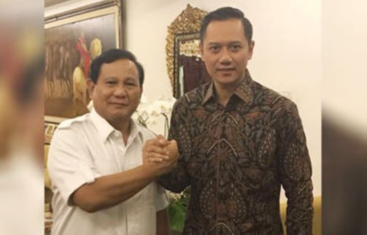 Diam-diam Prabowo Temui SBY, Hinca Minta Jangan Matikan Handphone, AHY Cawapres