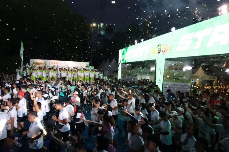 15.080 Pelari Ramaikan Riau Bhayangkara Run 2026, Gaungkan Gerakan Lawan Karhutla